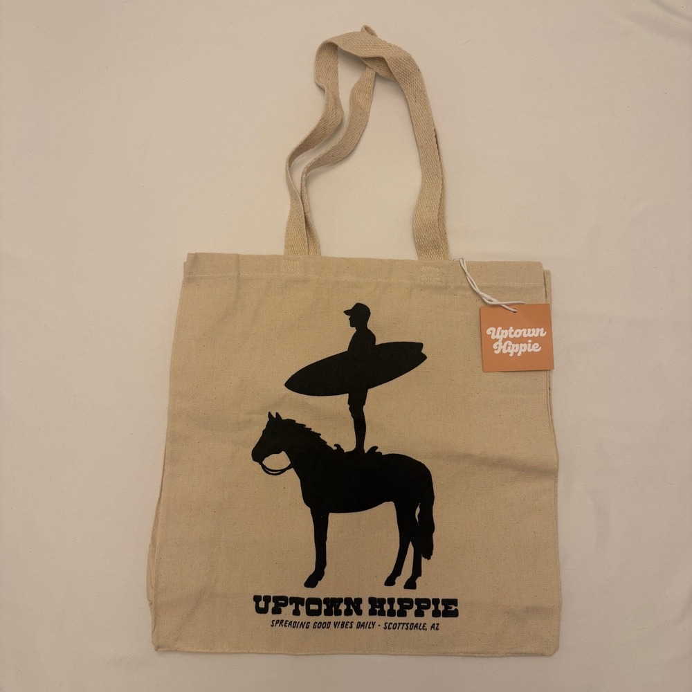 Uptown Hippie, Coastal Cowboy Tote Bag, Scottsdale AZ, MSRP $16
